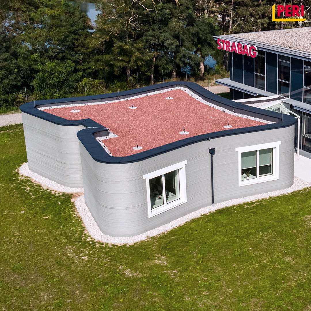 Europe complete first 3D building