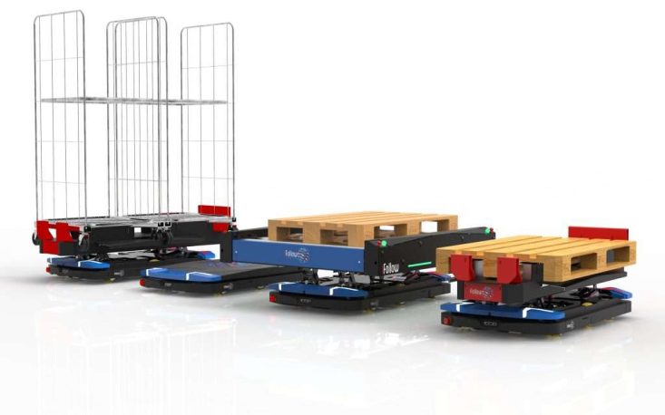 iFollow will be showcasing its premium, slimline autonomous mobile robots (AMRs)