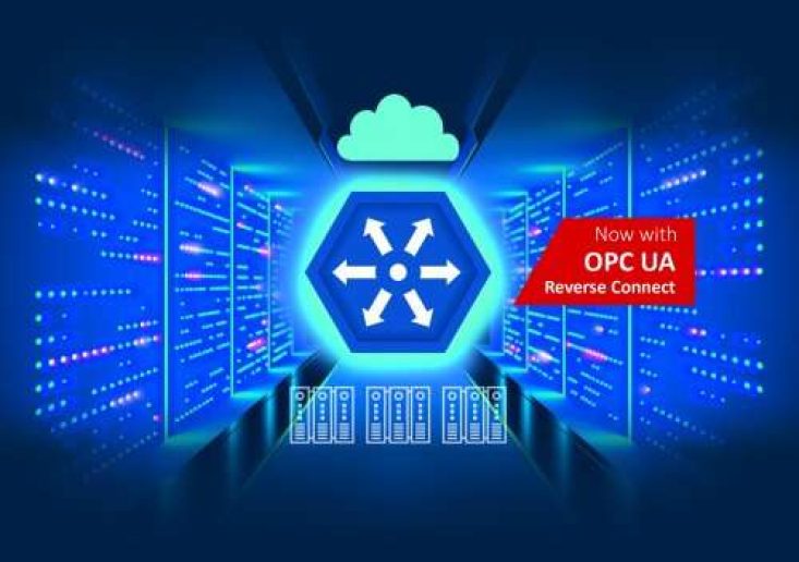 OPC UA Reverse Connect enables secure communication between OPC UA components that are separated by firewalls. (Source: Softing Industrial)