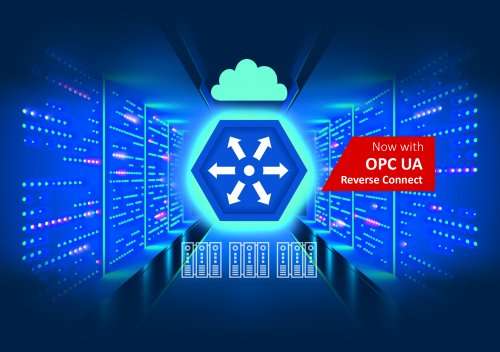 OPC UA Reverse Connect enables secure communication between OPC UA components that are separated by firewalls. (Source: Softing Industrial)
