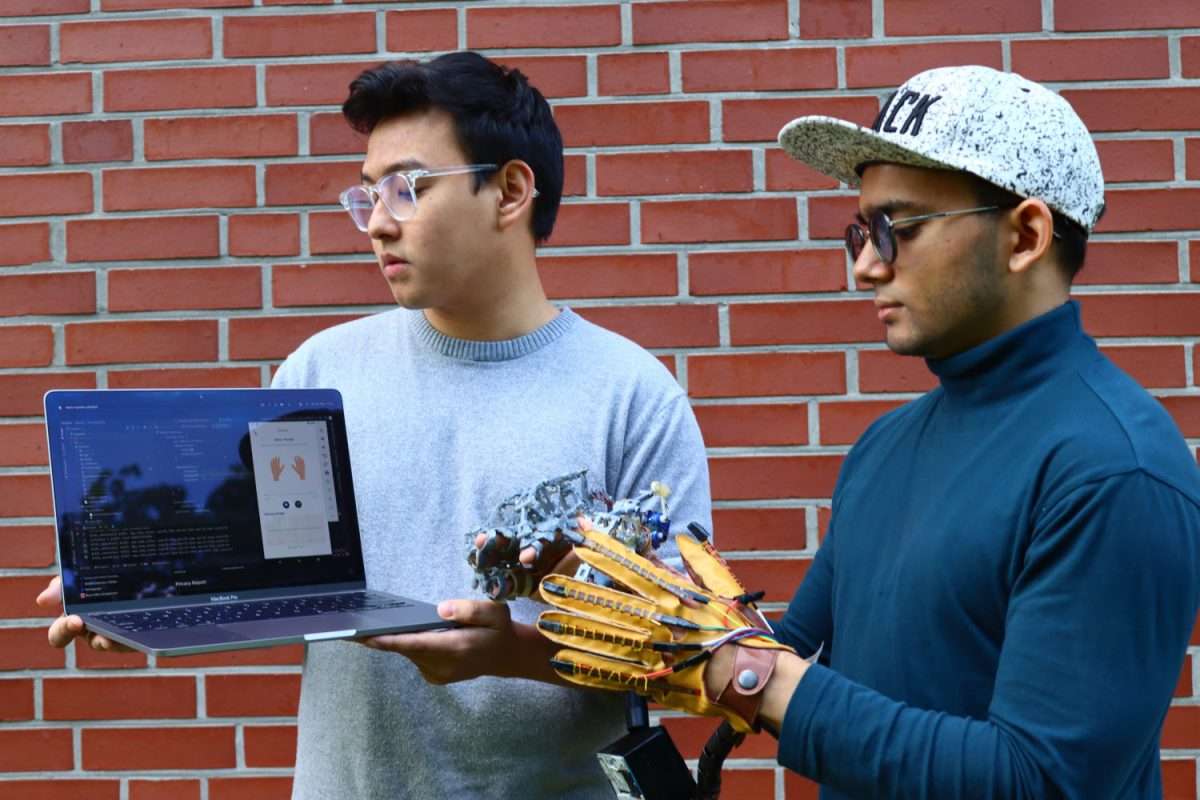 Scoring first place in the Microsoft Imagine Cup 2022 has earned Zain A. Samdani and Ramin Udash, both students at Jacobs University, a $100,000 USD in prize money and an incredible amount of recognition. (Source: V-Bionic/Jacobs University)
