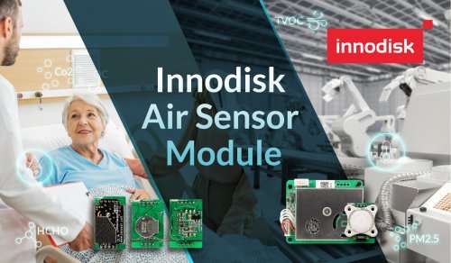 Innodisk Introduces Industrial Air Sensor Module Solution to Add Value to Edge AI Application
