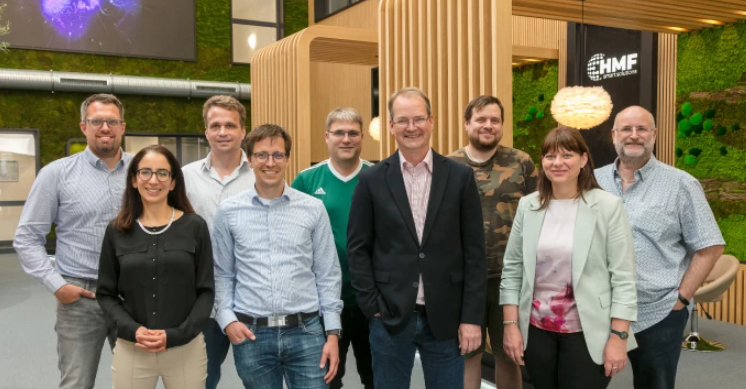 The HMF team for the COBRA-5G research project.