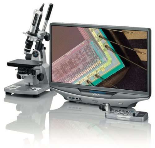 The KEYENCE VHX-970F allows TDK-Lambda UK to inspect the integrity (solder fill) of PCB joints