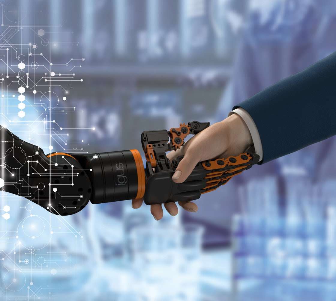 igus launches bionic hand for ReBeL cobot