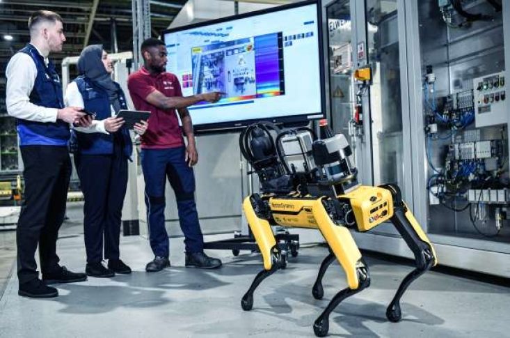 “Good boy, SpOTTO”: Robot dog scans and monitors manufacturing equipment at BMW Group Plant Hams Hall