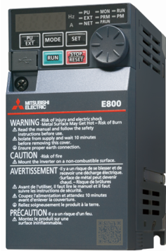 Mitsubishi Electric adds EtherCAT connection to FR-E800 series
